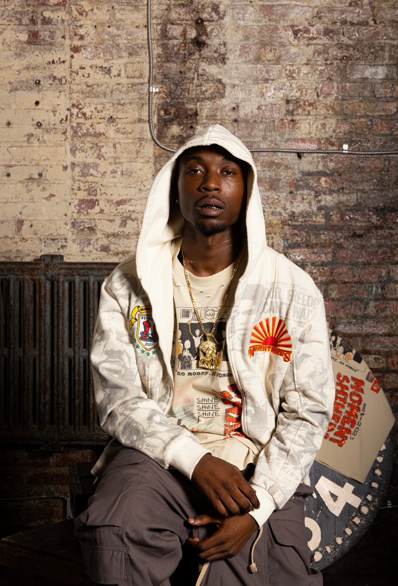 "MOMENT OF REVOLUTION" HOODIE